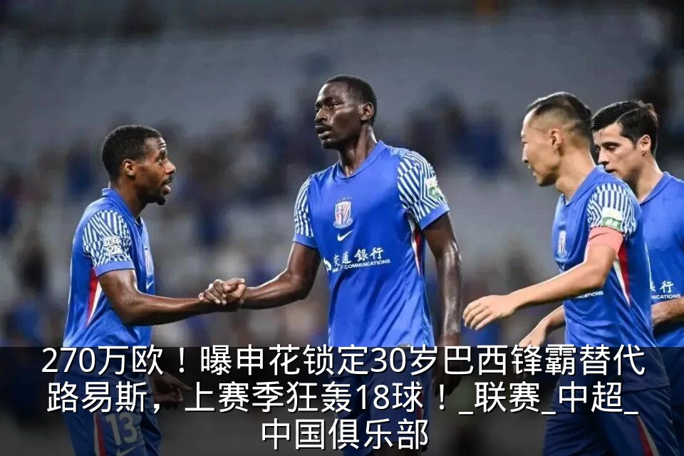 270万欧！曝申花锁定30岁巴西锋霸替代路易斯，上赛季狂轰18球！_联赛_中超_中国俱乐部